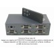 Switch de video VGA 4x1 + Audio, con control remoto Switch de video VGA 4x1 + Audio, con control remoto