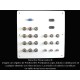 Tablero a Pared Multipuertos Video y Audio 24 puertos en ABS