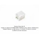 Conector USB hembra tipo B para armar, soldable