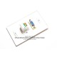 Placa Tapa VGA + Audio Jack 3.5 mm con opresores en ABS