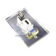 Placa Tapa VGA + HDMI 4k + USB 2.0 en Aluminio