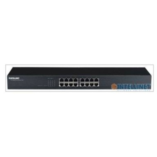 Switch Gigabit Ethernet para Montaje en Rack de 16 Puertos