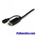 Convertidor Activo HDMI a VGA 1920x1200 1080p Cable de 1.8 m