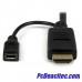 Convertidor Activo HDMI a VGA 1920x1200 1080p Cable de 1.8 m