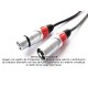 Cable para Micrófono Balanceado XLR SoundKing de 5 m