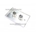 Placa Tapa XLR Canon macho doble soldable Aluminio