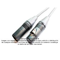 Cable para Micrófono CANARE Balanceado XLR Neutrik M-H 90 m