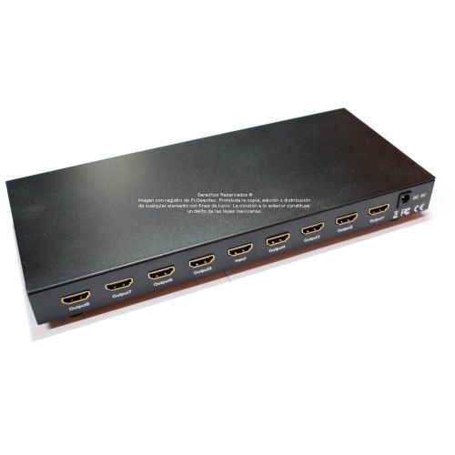 Splitter HDMI 1X8 multiplicador de video