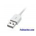 Cable Cargador 1m Conector Dock de Apple Ángulo Derecho 30 Pines a USB iPod, iPhone, iPad