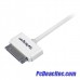 Cable Cargador 1m Conector Dock Connector de Apple 30 Pines a USB en Ángulo Izquierdo iPod, iPhone, iPad