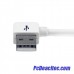 Cable Cargador 1m Conector Dock Connector de Apple 30 Pines a USB en Ángulo Derecho iPod, iPhone, iPad