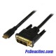 Cable Mini HDMI a DVI-D de 1 m para Tablet y Cámara