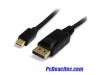 Cable Adaptador de 1.8m de Monitor Mini DisplayPort™ 1.2 Macho a DP Macho - 4k