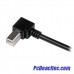 Cable USB de 1m para Impresora Acodado USB A Macho a USB B Macho Derecho