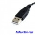 Cable USB 2.0 de 1.8m A Macho a Micro B Macho en Ángulo Izquierdo