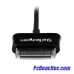 Cable 2 m Conector Dock USB para Samsung Galaxy Tab  Negro  USB A Macho