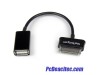 Cable Adaptador USB OTG para Samsung Galaxy Tab Negro USB A Hembra