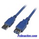 Cable 1 m de Extensión USB 3.0 SuperSpeed macho hembra