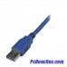 Cable 1.8 m de Extensión USB 3.0 SuperSpeed macho a hembra