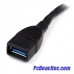 Cable 15cm Adaptador 2 Puertos USB 3.0 a IDC20 Header Cabezal Interno Placa Base