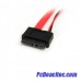 Adaptador Cable SATA Slimline Línea Delgada 13 Pines a Molex Macho LP4 y SATA