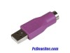 Adaptador de Teclado PS2 a USB - Hembra a Macho