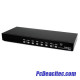 Conmutador Switch KVM 8 Puertos de Video DVI USB 2.0 USB B - 1U Rack Estante