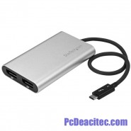 Adaptador Thunderbolt 3 a DisplayPort Doble 4K 60Hz