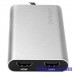 Adaptador de Video Thunderbolt 3 a Doble HDMI 4K 60Hz Compatible con Mac y Windows