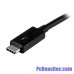 Cable de 2m Thunderbolt 3 USB C (40Gbps) Compatible con Thunderbolt, DisplayPort y USB