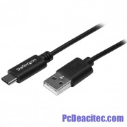 Cable USB-C a USB A de 2 m USB 2.0 Macho a Macho