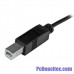 Cable USB 2.0 Tipo B a USB-C 1 m 