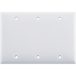 ABS blanco triple gang (Manufactura 2 días hábiles)