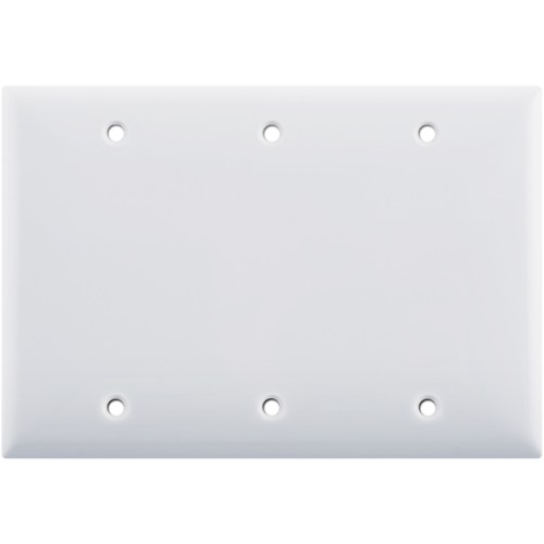 ABS blanco triple gang (Manufactura 2 días hábiles) ABS blanco triple gang (Manufactura 2 días hábiles)