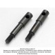 Traxxas Front Left & Right Wheel Spindles Jato (2) TRA5537