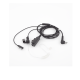 Micrófono de solapa de 3 hilos para TC-500/ 518/ 600/ 610/ 700 y radios GP300/ SP-50/ P1225/ PRO3150/ MAG ONE/EP450/ EP350