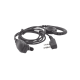 Micrófono de solapa con audífono ajustable al oído para KENWOOD TK3230/3000/3402/3312/3360/3170,NX240/340/220/320/420, TKD240/340