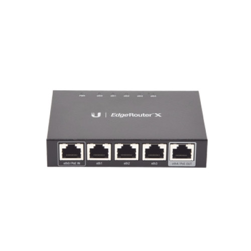 EdgeRouter X de 5 puertos Gigabit con funciones avanzadas de ruteo