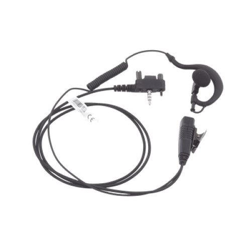 Micrófono de solapa con audífono ajustable al oído para Radios VX-160/ VX-231/ VX- 180/ VX-210/ VX-400