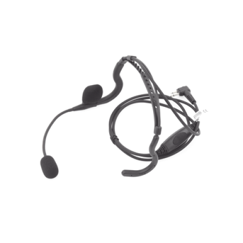 Diadema por detrás de la cabeza con boom flexible para radios TC-500/ 518/ 600/ 610/ 700 y para Modelos GP300/ SP-50/ P1225/ PRO3150/ MAG ONE/ EP450/ EP350