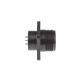 Conector Hembra Circular  de 6 Terminales para uso Rudo, Amphenol 