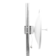 Antena Direccional con Frecuencia Extendida / 4.8 - 6.5 GHz / 28 dBi /  Jumper incluido con conector N-Macho / Polaridad en 90º y 45º / Montaje incluido para torre o mástil  