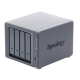 Servidor NAS de 4 Bahías  / Hasta 72 TB / Servicio Nube Gratis (P2P) / Administración Remota y Respaldo Programado