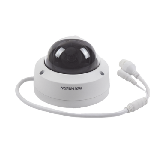 Domo IP 8 Megapixel (4K)/ Lente 2.8 mm / 30 mts IR EXIR / Exterior IP67 / IK10 /  WDR 120 dB / PoE / ACUSENSE (Evita Falsas Alarmas) / MicroSD / ONVIF / ACUSEARCH