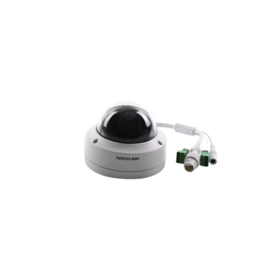 Domo IP 8 Megapixel (4K)/ Lente 2.8 mm / 30 mts IR EXIR /Exterior IP67 / IK10 /  WDR 120 dB / PoE / ACUSENSE (Evita Falsas Alarmas) / Entrada y Salida de Audio y Alarma / MicroSD / ONVIF / ACUSEARCH