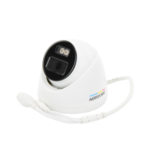 Turret IP 4 Megapixel / Imagen a Color 24/7 / PoE / Lente 2.8 mm / Luz Blanca 30 mts / Exterior IP67 / WDR 120 dB / H.265+ / ONVIF 