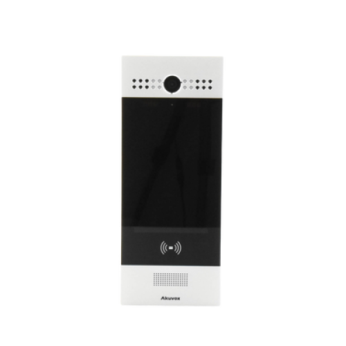Frente de Calle / Ideal para fraccionamientos / Administración 100% en la Nube / Notificación a APP / Llamada Telefónica / ANDROID / SIP / ONVIF /Reconocimiento Facial /  QR y PIN para Visitas desde la APP / IP65 / IK06 / Bluetooth