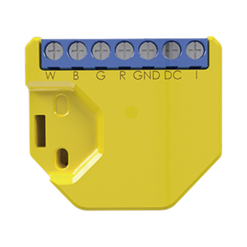 Controlador inteligente inalámbrico WIFI para tiras LED RGB, RGBW/ Nube P2P / Medición de consumo/ Soporta Google y Alexa / 12A
