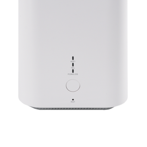 ONU DualMode GPON/EPON / Wi-Fi Doble Banda 2.4 y 5 GHz / Soporta MESH / 2 Puertos Gigabit / 1 Puerto PON SC/UPC / 1 puerto FXS / Hasta 1200 Mbps vía Wi-Fi