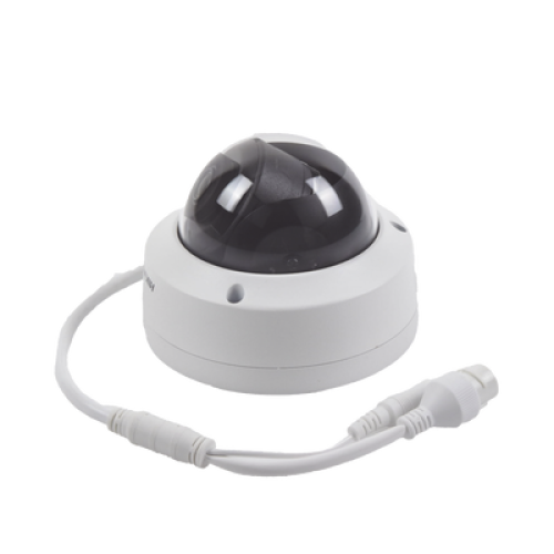 Domo IP 8 Megapixel (4K)/ Lente 2.8 mm / 30 mts IR EXIR / Exterior IP67 / IK10 /  WDR 120 dB / PoE / ACUSENSE (Evita Falsas Alarmas) / MicroSD / ONVIF / ACUSEARCH